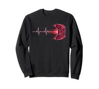 Gamer Pulse Heartbeat Controller Gamer Life Jeu vidéo Garçon Sweatshirt