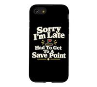 Gamer Save Point Lecteur de Jeu vidéo Humour de Jeu Coque pour iPhone SE (2020) / 7/8