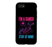 Gamer Stay At Home Retro Gaming Coque pour iPhone SE (2020) / 7/8