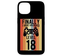 Gamer Unlocked Niveau 18 Gaming Nerds Birthday Coque pour iPhone 13