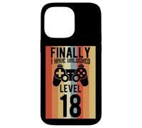 Gamer Unlocked Niveau 18 Gaming Nerds Birthday Coque pour iPhone 14 Pro Max