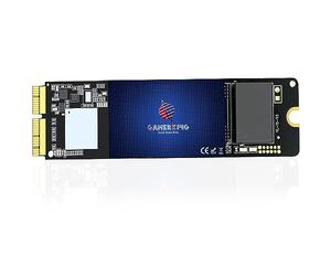 GAMERKING Disque Dur Interne SSD 512Go M.2 NVMe PCIe pour Mac, Compatible avec Apple MacBook Air A1465 A1466(2013-2015, 2017), MacBook Pro A1502 A1398(Retina 2013-2015) (Interface d'origine)