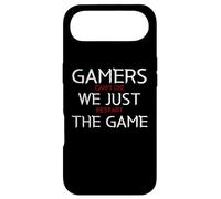 Gamers Can't Die We Just Restart The Game Funny Gaming Meme Coque pour iPhone Air