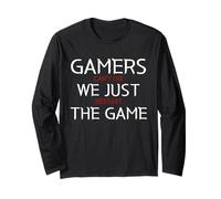 Gamers Can't Die We Just Restart The Game Funny Gaming Meme Manche Longue