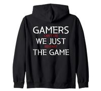 Gamers Can't Die We Just Restart The Game Funny Gaming Meme Sweat à Capuche