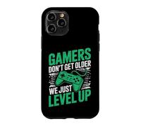 Gamers Don't Get Older We Just Level Up Funny Gamer Retro Coque pour iPhone 11 Pro