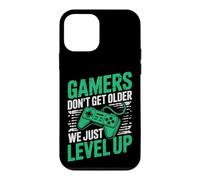 Gamers Don't Get Older We Just Level Up Funny Gamer Retro Coque pour iPhone 12 Mini