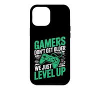 Gamers Don't Get Older We Just Level Up Funny Gamer Retro Coque pour iPhone 12 Pro Max