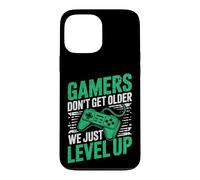 Gamers Don't Get Older We Just Level Up Funny Gamer Retro Coque pour iPhone 13 Pro Max
