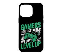 Gamers Don't Get Older We Just Level Up Funny Gamer Retro Coque pour iPhone 14 Pro Max