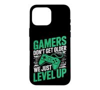Gamers Don't Get Older We Just Level Up Funny Gamer Retro Coque pour iPhone 16 Pro Max
