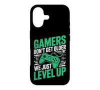 Gamers Don't Get Older We Just Level Up Funny Gamer Retro Coque pour iPhone 17