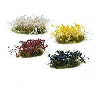 Gamers Grass Set tuft Wild Flower - Forme : sauvage