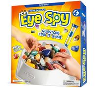 Gamerside Coffret Pierres Précieuses Enfant - 150+ Pierres Minérales et Cristaux Naturels - Jeu Éducatif avec Bingo, Cartes, Accessoires - Idéal pour Collection Pierre et Activités STEM