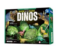 Gamerside Oeuf Dinosaure à Creuser Lumineux - Kit de Fouille avec 12 Dino Eggs, Jouet Dinosaure Enfant 6 7 8 9 10 11 12 Ans, Cadeau Garçon Fille, Jeu Archéologique et Éducatif STEM