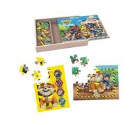 Games Boite 3 Puzzles Bois Fsc Ruben & Compagnie