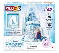 Games CGI KPZ Frozen Pzl 3D ClrPlstCastle GML Puzzle 3D 47 pièces Dessins animés