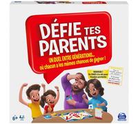 Games Défie Tes Parents - Nouvelle Edition Du Jeu De Société Où Parents Et Enfants S'affrontent - Un Jeu De Plateau Convivial Pour Toute La Famille Avec Questions Et Défis Amusants - Jouet Enfant 6 An
