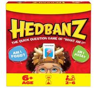 Games Devine Tête Classique - Jeu De Société Famille - Bandeaux Et Devinettes - Devinez L'illustration De La Carte Qui Est Sur Votre Tête - Jeu Cartes - Version Française - Jouet Enfant 6 Ans Et +