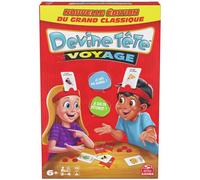 Games Devine Tête Voyage - Jeu De Société Famille - Bandeaux Et Devinettes - Devinez L'illustration De La Carte Qui Est Sur Votre Tête - Jeu Cartes - Version Française - Jouet Enfant 6 Ans Et +