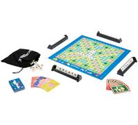 Mattel Games - Scrabble Italia - Édition Spéciale Jeu de Mots Croisés, Également en Dialetto, pour Toute la Famille, GGN24