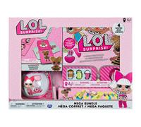 Games L.O.L. Surprise! - Méga-Coffret Contenant 4 Puzzles, Des Dominos Et Le Jeu Lol Puissance 7!
