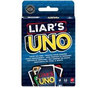 Mattel – Jeu de cartes UNO Liar's – Dès 7 ans, adapté aux daltoniens – JLH43