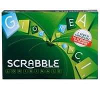 Scrabble Classique Original Version italienne, Jeu De Société, Placez Des Mots Pour Gagner Des Points, 102 Lettres, Jeu De Plateau, Dès 10 Ans, Y9596