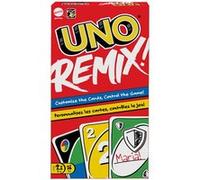 Mattel Jeu de société et de cartes UNO Remix Personnalisables Dès 7 ans GXD71