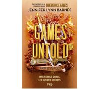 Games Untold - Jennifer Lynn Barnes - Pocket Jeunesse - broché - Roman adolescent