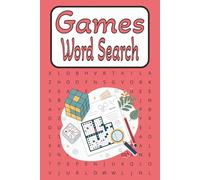 Games Word Search Puzzle Book: Word Search with Easy to Read Print about Pilot, Volley, Score, Match and More | 6X9 Inches, 110 Pages | 50+ Puzzles.... Gift for Vacations, Holidays and Free Times