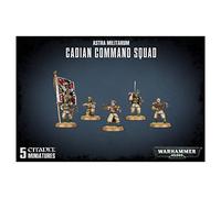Warhammer 40,000 ( 40k ) - Escouade De Commandement Cadienne (47-09)