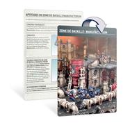 Games Workshop Warhammer 40k - Zone de Bataille Manufactorum : Cartes Techniques de Terrain (FR) 01050199040 Noir