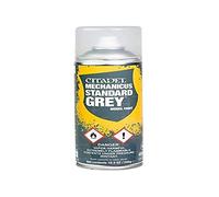 Games Workshop Citadel Bombe sous-couche - Aérosol Mechanicus Standard Grey, 400 ml (Lot de 1)