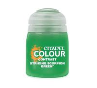 Games Workshop – Peinture Citadel Contrast – Vert Scorpion frappant – 18 ml