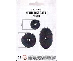 Games Workshop Citadel - Mixed Base Pack 1 99079999004 Noir