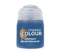 Games Workshop – Pot de peinture Citadel Contrast Bleu Celestium – 18 ml