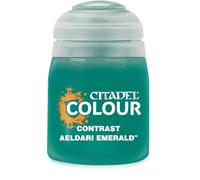 Games Workshop Citadel Peinture contrastée : Aeldari Emerald (18 ML), Vert