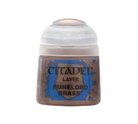 Games Workshop - Pot de peinture Citadel - Base Runelord Brass - Acrylique 12 ml