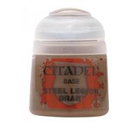 Games Workshop Citadel Pot de Peinture - Base Steel Legion Drab