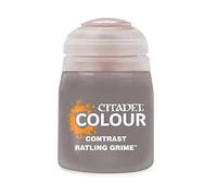 Games Workshop – Pot de peinture Citadel – Contrast Ratling Grime – 18 ml