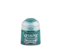 Games Workshop Citadel Pot de Peinture - Technical Waystone Green (12ml)