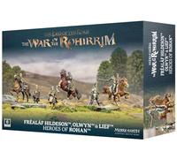 Games Workshop – Jeu Warhammer Middle Earth : Frealaf Hildeson, Olwyn & Lief, Héros du Rohan