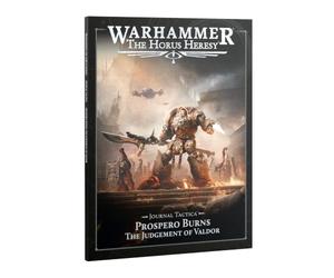 Games Workshop - Journal Tactica - Prospero Burns : Jugement of Valdor | Warhammer The Horus Heresy