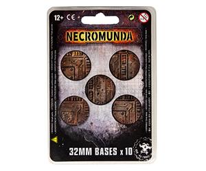 Games Workshop Necromund 3 Socles+32+mm+%28x10%29