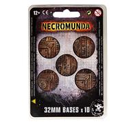 Games Workshop Necromunda+%3A+Socles+32+mm+%28x10%29