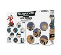 Warhammer 40k - Sector Imperialis: Socles Ronds de 25 et 40mm