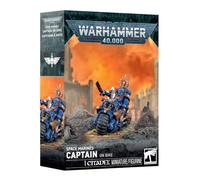 Games Workshop - Space Marines : Captain on Bike | Warhammer 40 000