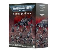Games Workshop Coffret Bataillon Armageddon Deathwatch, 11 figurines dont Corvus Blackstar