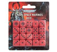 Warhammer 40,000 ( 40k ) - Set De Dés Chaos Space Marines 86-62